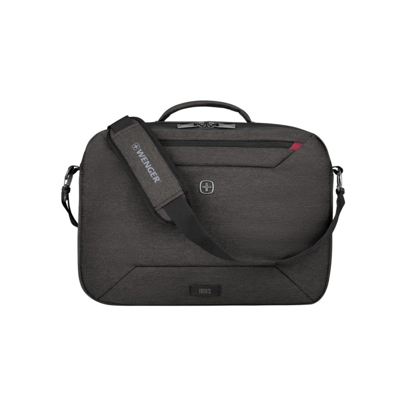 Wenger MX Commute Notebook Tasche mit Rucksackträgern 16" Zoll grau